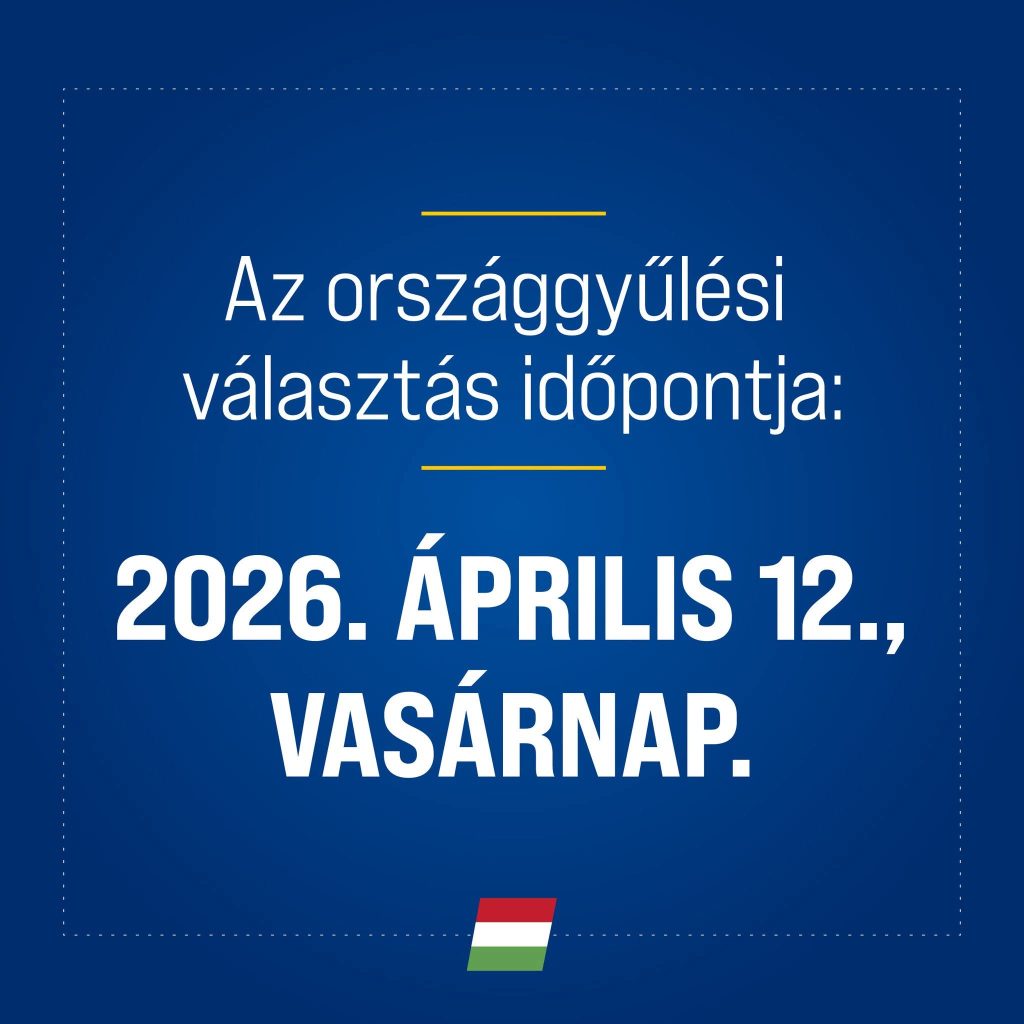 Választás napja 2026.04.12.