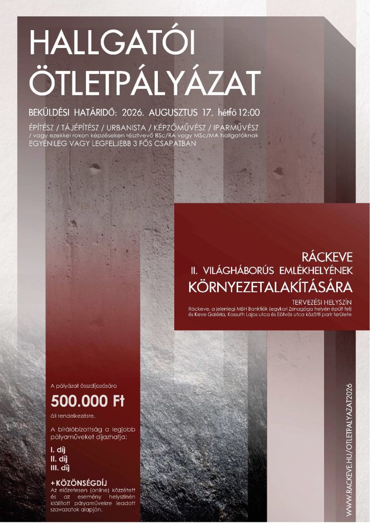 Hallgatói ötletpályázat 2026