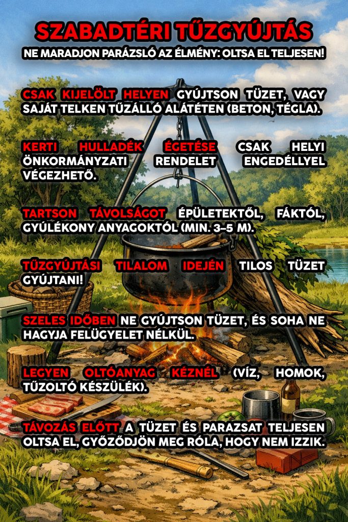 Szabadtéri tűzgyújtás