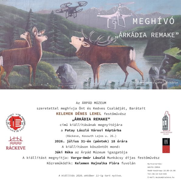 Meghívó - Kelemen Dénes Lehel - Árkádia Remake