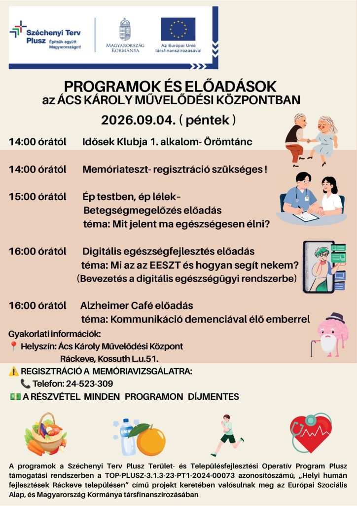 Programok és előadások az ÁKMK-ban