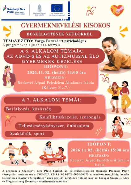 2026.11.02. Gyermeknevelési kisokos